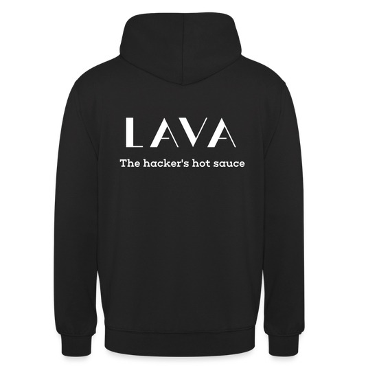 LAVA Hoodie "Hacker" - Schwarz